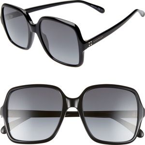 Givenchy 55mm Square Sunglasses